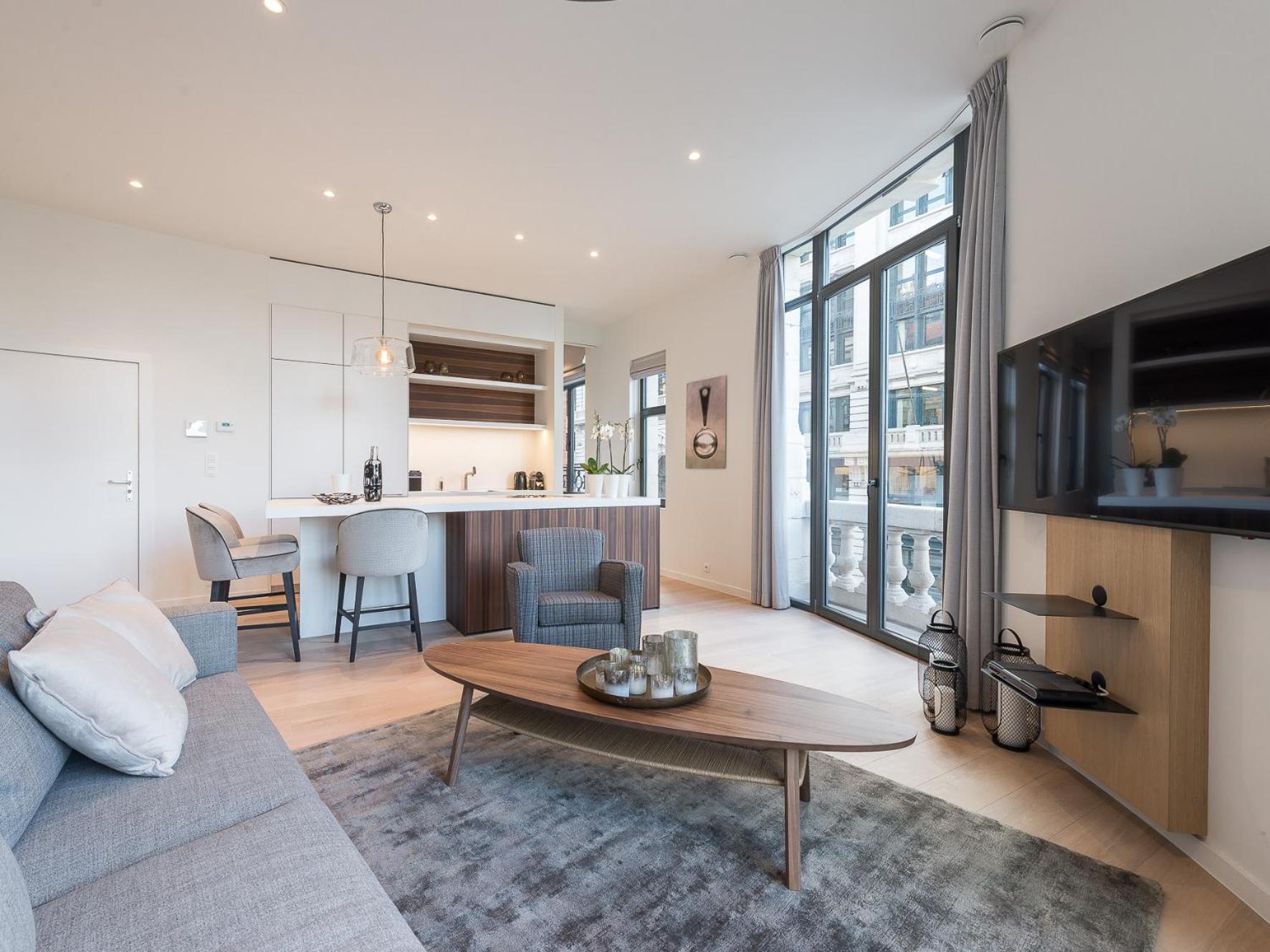 Modern Central 1Br Suite - 90 Sqm Brussel Eksteriør bilde